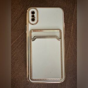 NEW Phone Case with built in card slot for iPhone X, XS or 11 Pro flexible
